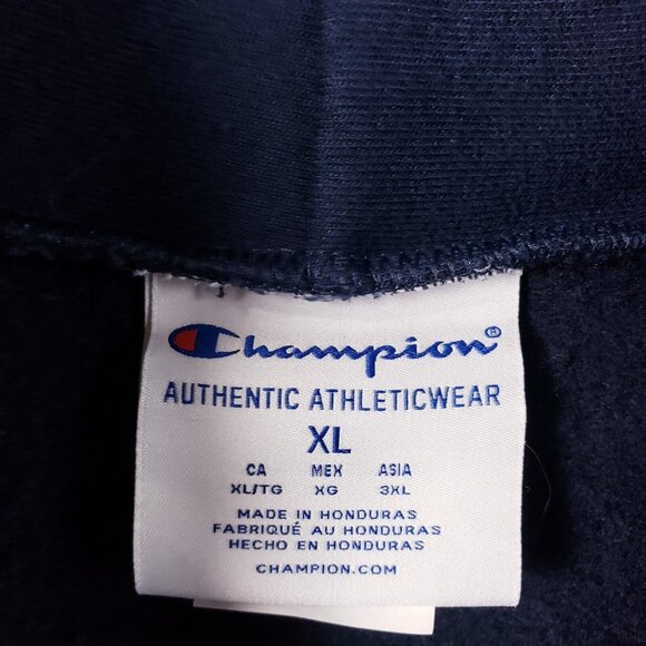 Champion Michigan Wolverines Men's XL Blue 2023 National Champion Sweatshirt - Picture 6 of 7